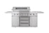 Masport Ambassador Kitchen - BBQ, Twin Fridge Module and Storage module