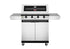 Beefeater 1200 Series 4 Burner Freestanding BBQ + Side Burner - Stainless Steel