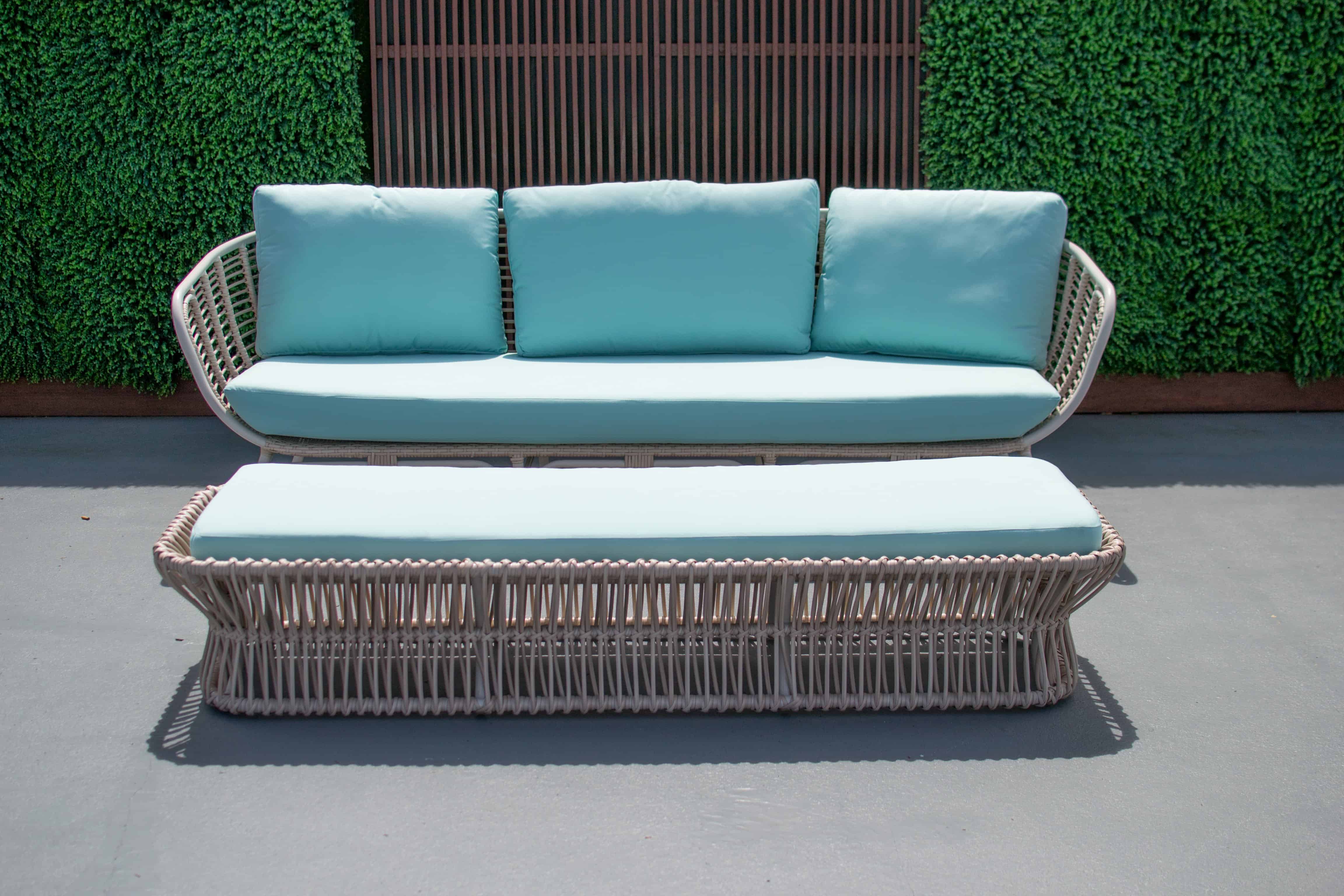 Tucker Oasis 3 seater lounge & Ottoman Piece, Furniture, Tucker from the original BBQ Factory