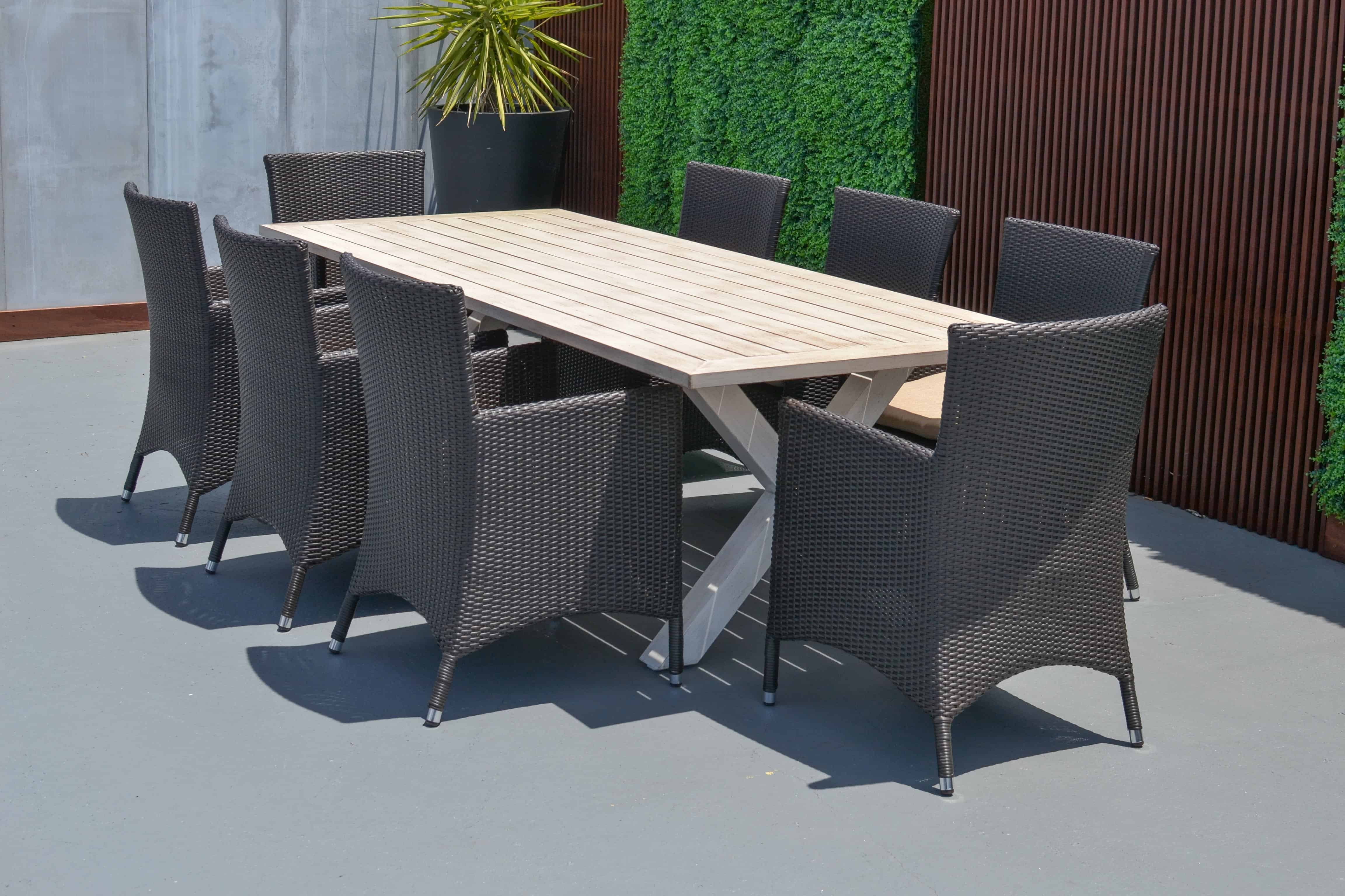 Tucker Seville 9pc Dining Setting - Provence Table, Furniture, Tucker from the original BBQ Factory