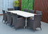 Tucker Seville 9pc Dining Setting - Dalton Table Antique White, Furniture, Tucker from the original BBQ Factory