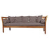 East India Teak Daybed with Cushions, Furniture, East India Trading