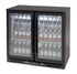 Euro Black Double Doors Beverage Cooler, Fridges & Coolers, Euroappliance