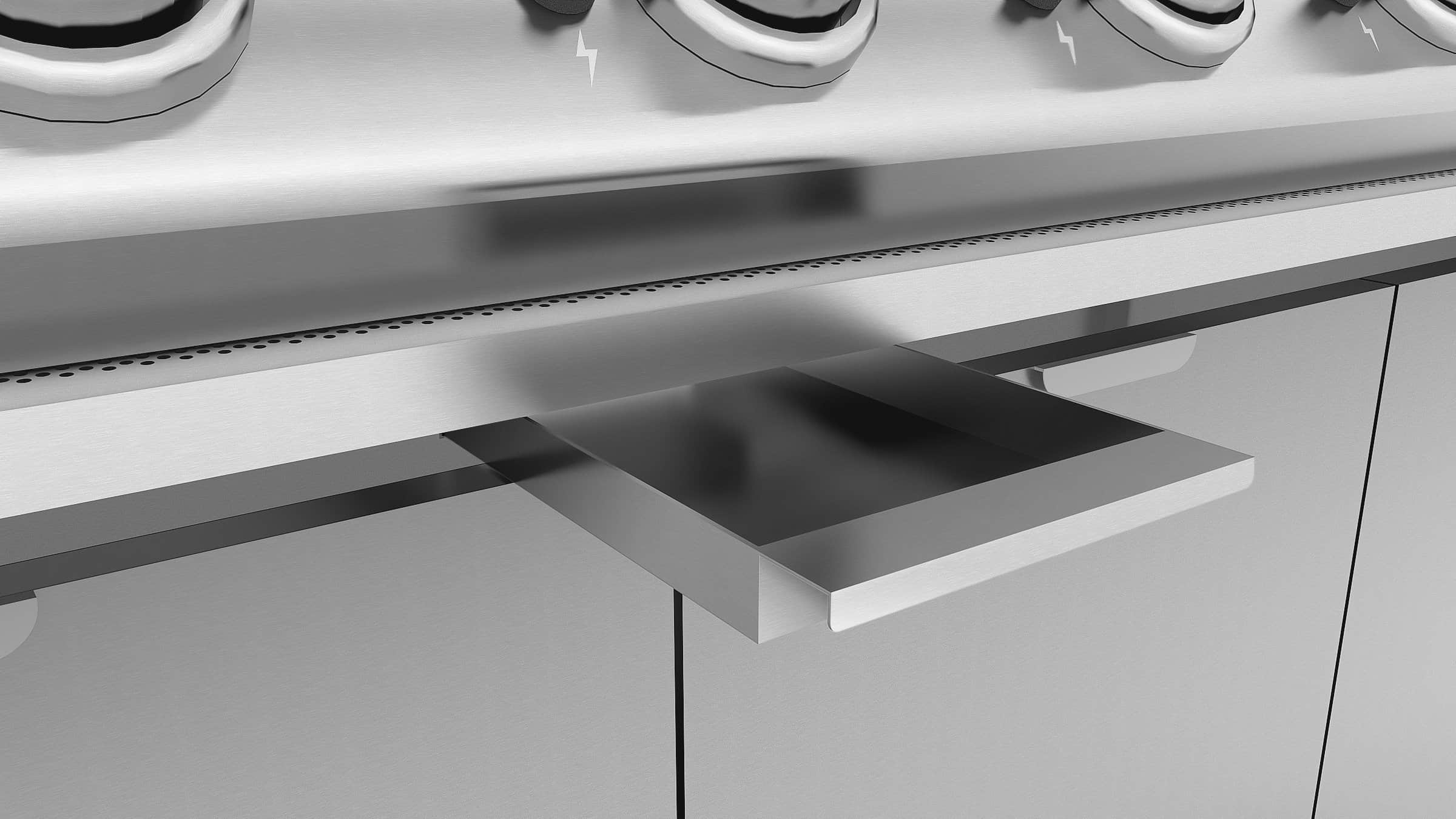 Tucker 5 Burner GTR BBQ with Hinged Lid, BBQ, Tucker Australia