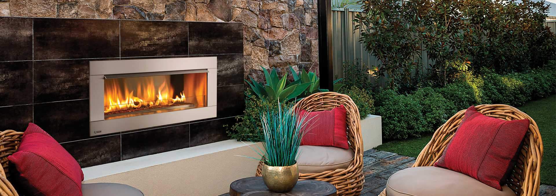 Regency GemFire HZO42 Medium Outdoor Gas Fireplace, Regency, Regency Wood & Gas Heating