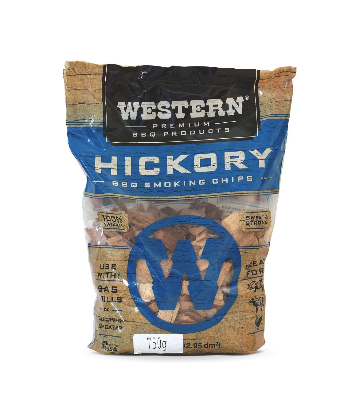 Western Hickory Wood Chips - Tucker Barbecues