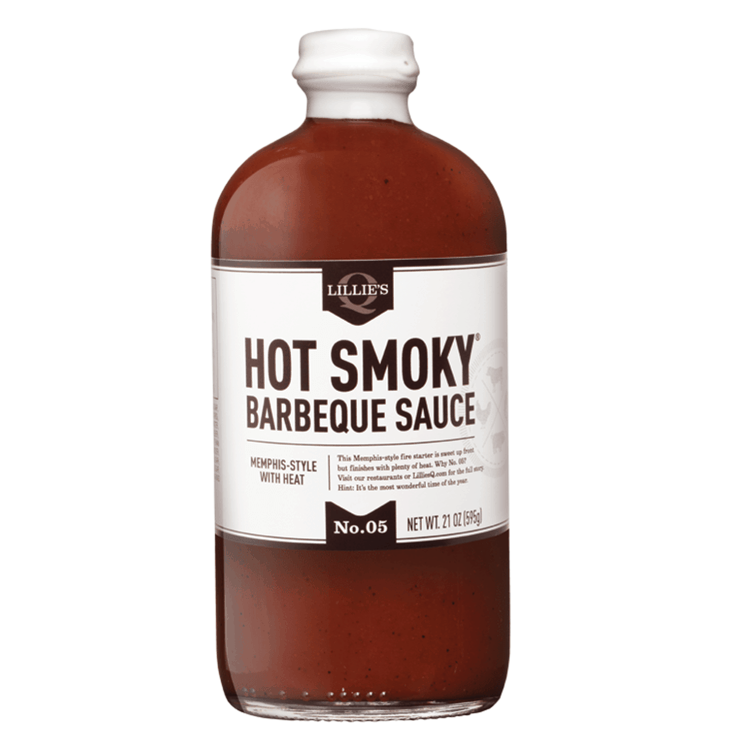 Lillie’s Q Hot Smoky Barbeque Sauce