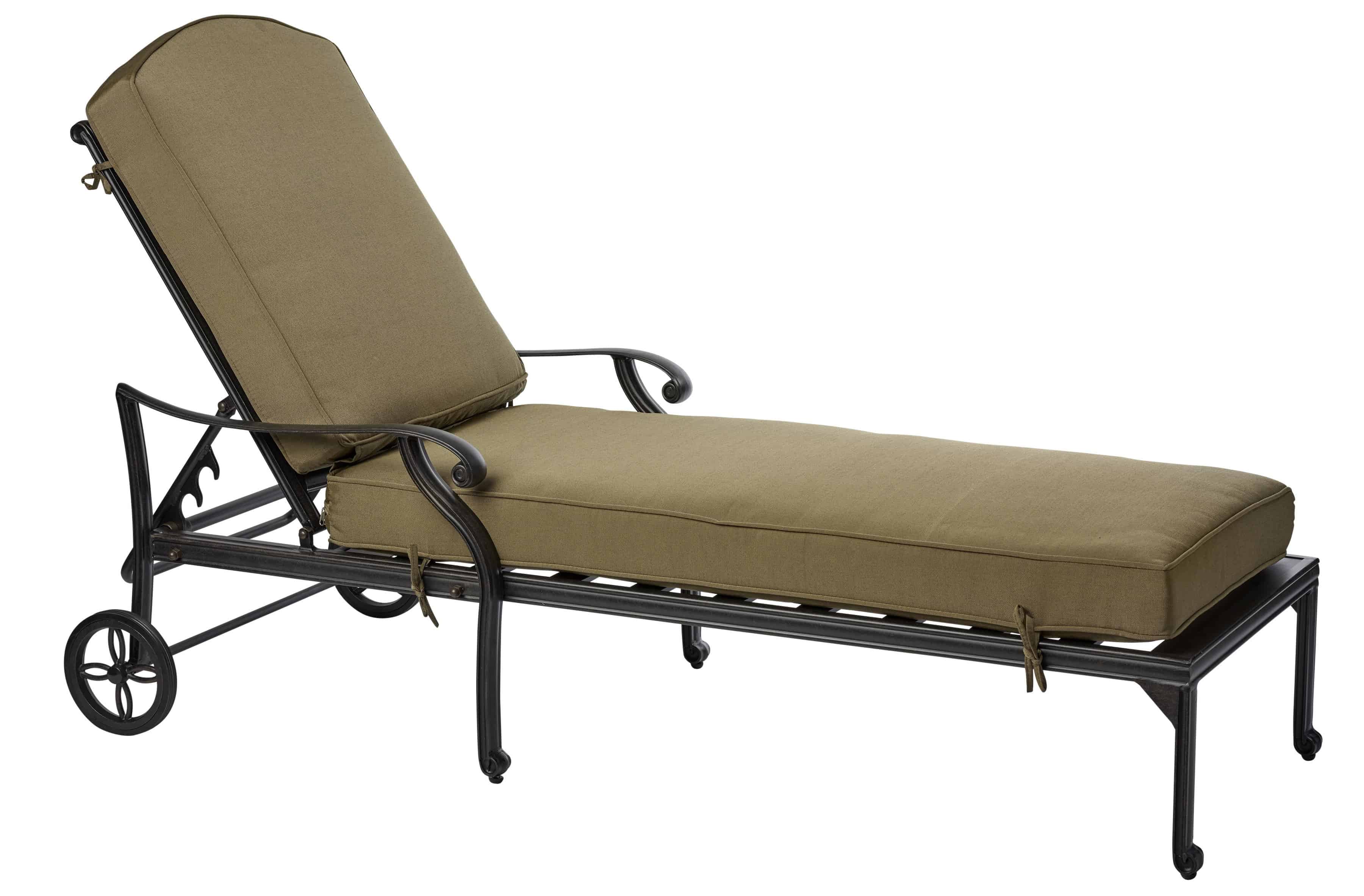 Melton Craft LD8176-9 Sunlounge with Cushion - Tucker Barbecues