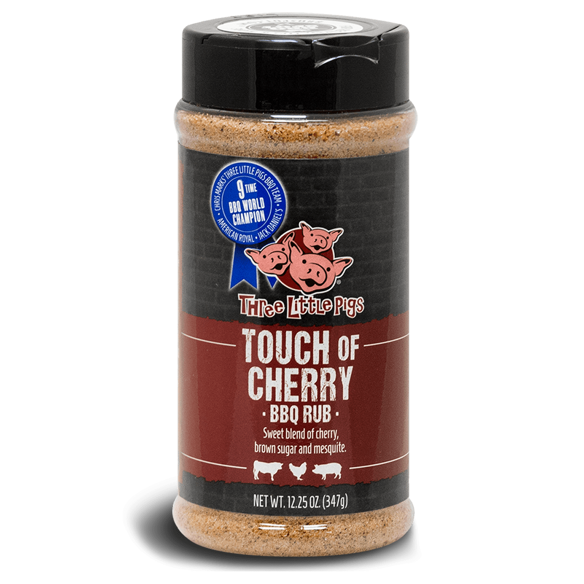 Three Little Pigs Touch of Cherry BBQ Rub, Accessory, Hark