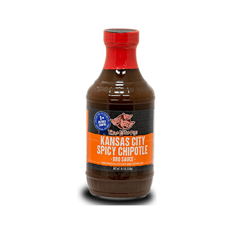 Three Little Pigs Spicy Chipotle BBQ Sauce