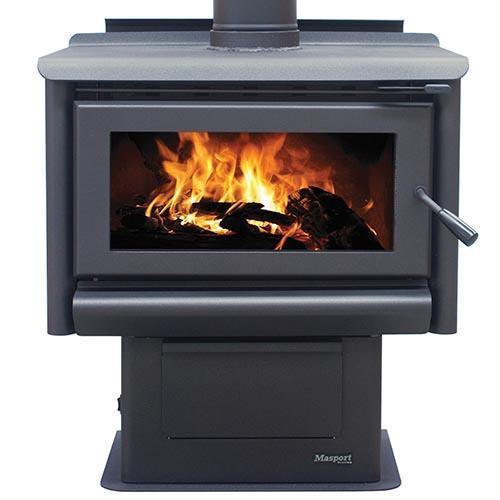 Masport Redwood Wood Fire with integrated ashpan