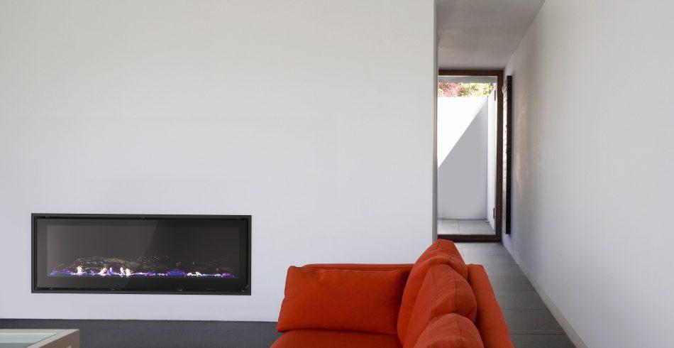 Heatmaster Seamless Landscape Fireplace, Heater, Heatmaster
