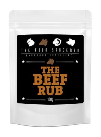 The Four Saucemen Beef Rub 100g, Accessory, Hark