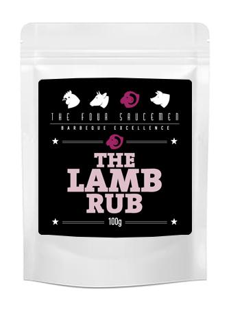 The Four Saucemen Lamb Rub 100g, Accessory, Hark
