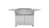 Tucker Charcoal Deluxe Pro BBQ on Cabinet with Roasting Hood