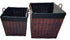 FireUp Set of 2 Dark Tan Wicker Baskets (Large & X-Large), Heater Accessories, S&D Berg