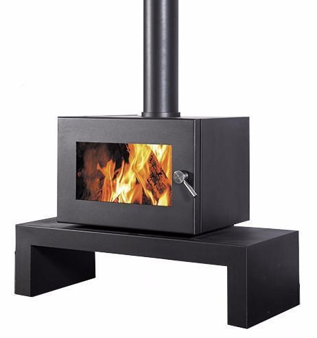 Blaze 605 Wood Heater with Coffee Table Base - Tucker Barbecues