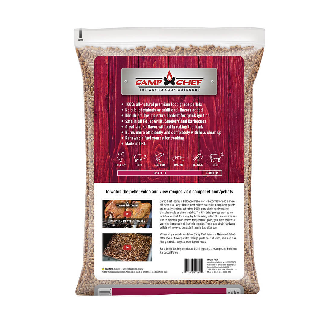 Camp Chef Cherry 9kg Premium Hardwood Pellets Tucker Barbecues