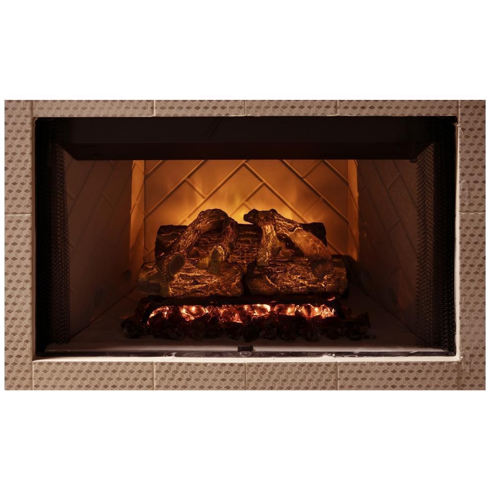Modern Flames Sunset Charred Oak Electric Fireplace Insert with Battery and WiFi