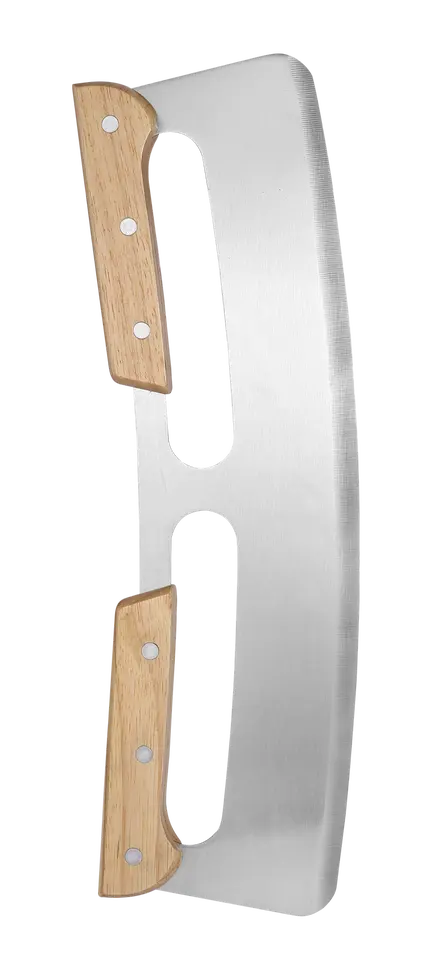 Pizza Rocker Cutter Rococo Tucker Pizza Rocker Cutter with Wooden Handle