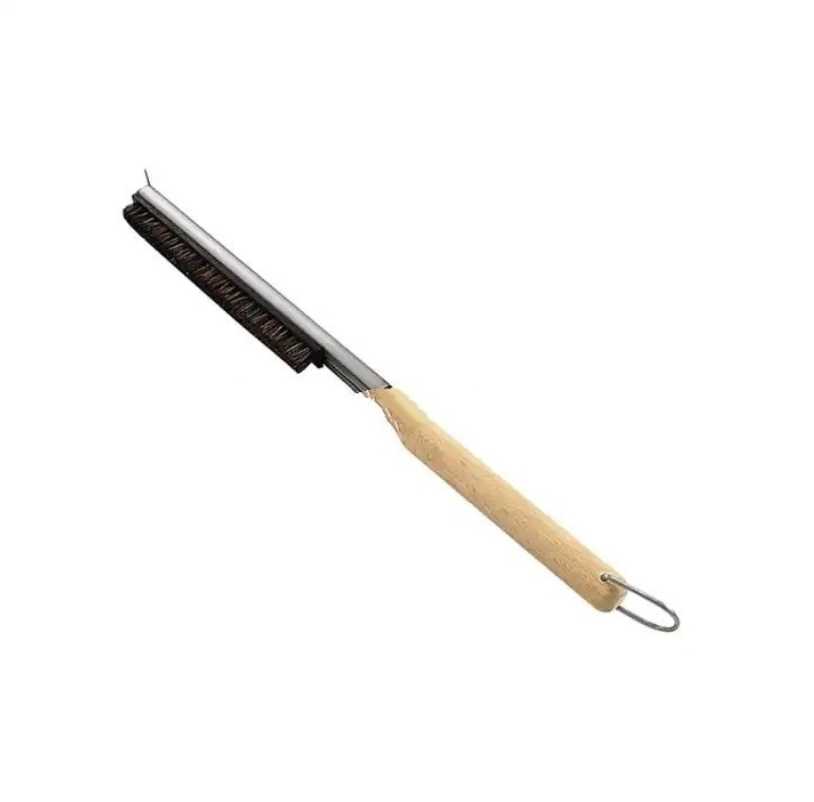 Tucker Pizza Oven Brush with Stainless Steel Scraper